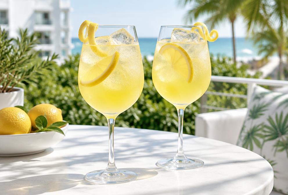 Limoncello Spritz — cocktails at Limoncello Italian restaurant, Miami Beach & Doral